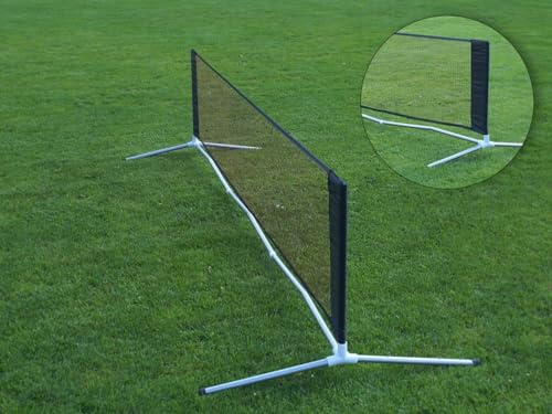 ELF Sports Fußball-Tennis Netz, 6,00 m mit Standfüßen