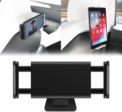 BODYGAD Tablet Halterung Rücksitz für Tesla, Kopfstütze Tablet Halterung für Tesla Model 3/Y für iPad Pro Air Mini, Galaxy, Fire, Switch, Handys, 4–12.9“ Zubehör für Tesla Model y