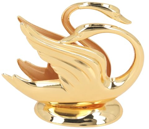 Schwanen-Serviettenhalter aus Metall, Tragbare Legierung, Goldener Serviettenhalter, Dekorationen, Tisch-Servierutensilien für Zuhause, Restaurant, Party, Kaffee, Hotel (Große