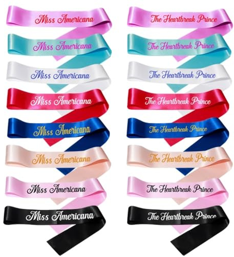 WOMB Banda de satén con texto personalizado, para cumpleaños y despedida de soltera, cinta personalizada (1 unidad)