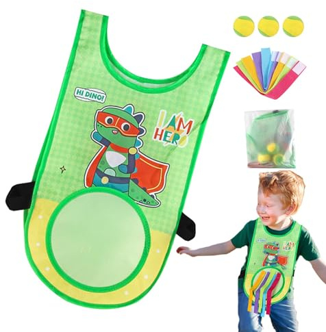 Stick Ball Vest Jeu de Dodgeball, Ensemble de Gilets Collants de Jeu d'étiquettes de Dodgeball | Jeu de Cible de Lancer Ensemble de Balle Attrapant - Gilet Collant de Sport pour, Ensemble de Jeu de l