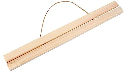 GARVALON Magnetischer Posteraufhänger Aus Holz Für Zuhause Stabil Zum Halten Von Bildern Und Drucken