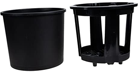 ibasenice Contenitore Pp per Coltivare Patate Secchio per Piante Vassoi Durevoli per Microgreens Facile da Usare e Riporre