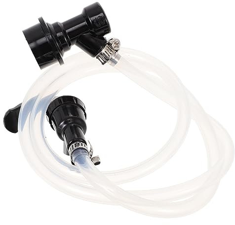 Ensemble de Robinet de Fût 90 Cm Raccords de Fût à Verrouillage à Bille