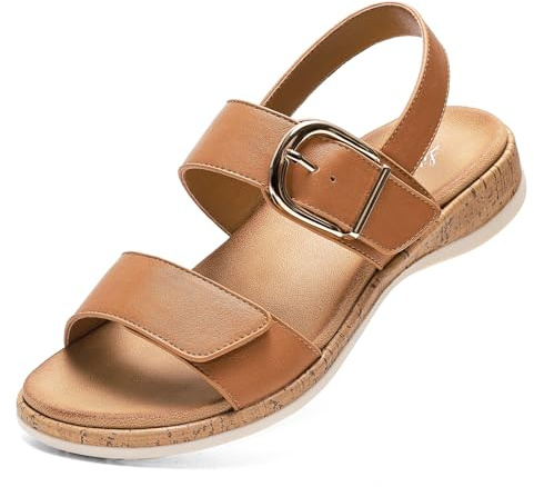 Sandales Plats Femme Été Strass Sandales Bohême Chaussures de Plage