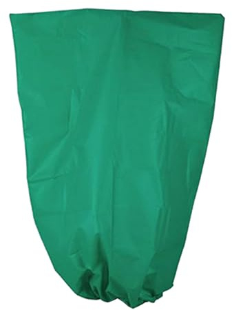 BAOFUYA Coperture per Piante Protezione Antigelo, Grande Borsa di Protezione Antigelo per Arbusti per Piante da Esterno Ispessita con Coulisse per la Stagione Fredda (Green)