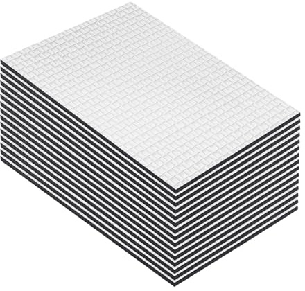 SCBOY 15 pannelli insonorizzazione auto 250×180 mm spessore 5 mm Uso universale isolante termico adesivo Impermeabili Ignifughi Resistenti all'umidità