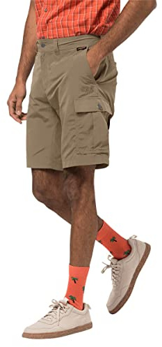 Jack Wolfskin Herren Canyon Cargo Shorts, Sand Dune, 46