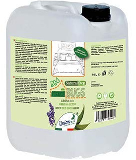 UNION B.I.O. SOLUZIONE NATURA DISABITUANTE Bed Bugs Spray, liberati dalle Cimici dei Letti 5 Litri