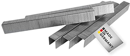 RIKAMA® 1000 Stück Tackerklammern 24/6 | Standart Handtackerklammern | verzinkt | Tacker-Klammern | Heftklammern | Büroklammern