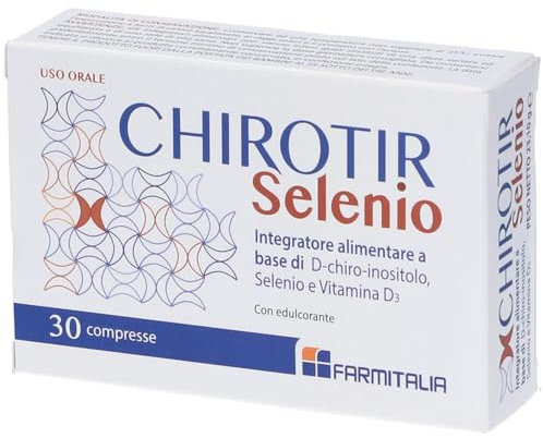 Chirotir 30 compresse - integratore alimentare di inositolo e selenio