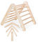MAMOI® Klettergerüst Indoor, Kletterdreieck aus Holz, Baby Kinder Klettern, Kletterturm, Kletterbogen, Klettergerüst