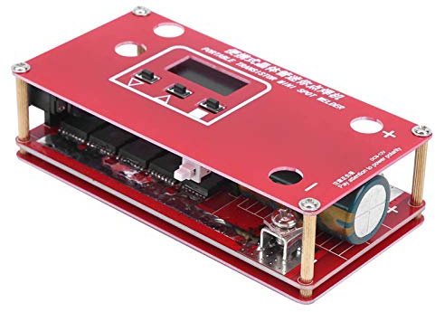 Punktschweißgerät, Tragbares Punktschweißgerät Steuerplatine Lithium Batterie DIY Transistor Mini Punktschweißgerät für Kondensator