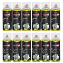 VIRSUS 12 bombolette di sverniciatore spray da 400ml, colore trasparente, ideale per rimuovere qualsiasi tipo di vernice ideale per il fai da te o per uso industriale