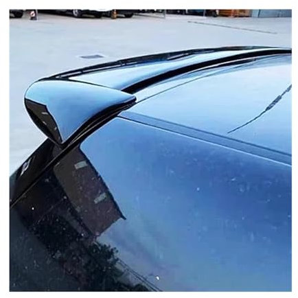 OUSDUO Auto-Heckspoiler Auto Hinten Dach Stamm Deckel Boot Spoiler Flügel Für VW Für Golf 4 IV MK4 1998-2004 Schwarz Carbon Außen Tuning Zubehör (Color : Glossy Black)