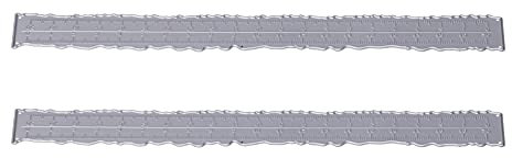 Kurvenlineal Vorlage Dekoration Kurvenlineale Album Stanzen Prägung 2 Stück Metall Kohlenstoffstahl Metallic Kohlenstoffarmer Stahl Ornament Werkzeuge Werkzeugsätze