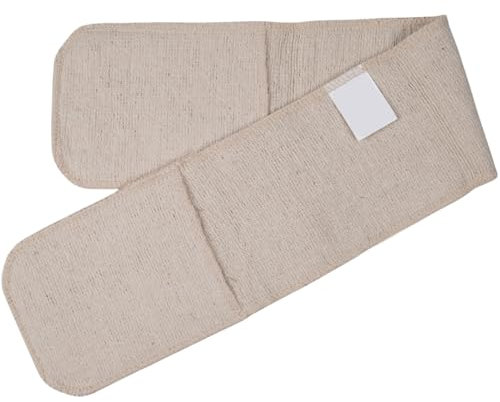 100% Cotton Oven Gloves Traditional Double Sided Washable Heat Resistant Chef Oven Mitts Commercial lined gloves For Professional Baking Cooking Catering Kitchens Large (91x17cm)