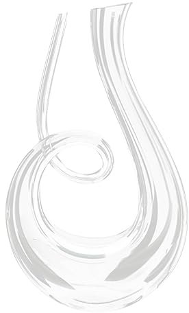 HOLIDYOYO 1pieza Decantador De Vino De Cristal Sin De Elegante Aireador Para y Hogar Diseño Práctico y Funcional Para Servir Vino
