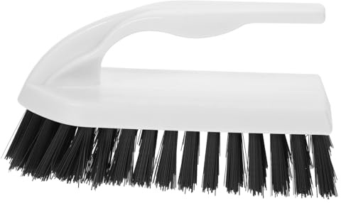 ULTECHNOVO Brosse de Nettoyage Multifonctionnelle Brosse à Joints et Surfaces Difficiles en Plastique Blanc Légère Outil Pratique Cuisine et Fenêtres pour Usage Domestique