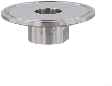 Tri Clamp Schnellverbinder 30,5 cm NPT Innengewinde mit 64 mm Hülse OD für Kühl- und Maschinenrohre