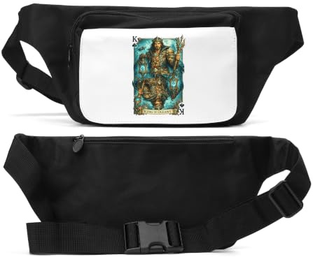 Regal Ruler of the Ocean Depths unisex midjeväska svart