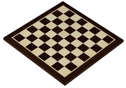 Sunrise Chess & Games Exklusives Wenge/Ahorn Schachbrett