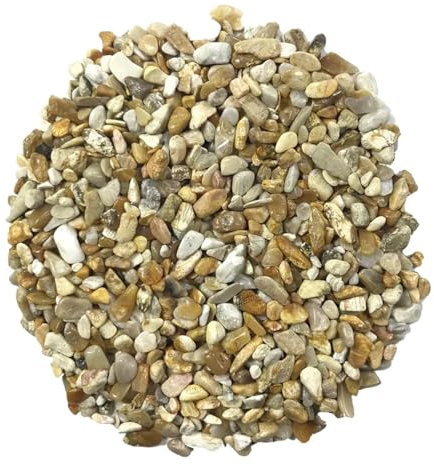 AQXYYWEI Piedra Natural de crisantemo, cristal de Jade de Coral, espécimen Mineral de cuarzo, Chip de roca, grava, decoración de energía cruda y rugosa, 100g(Color:12-18mm 100g)