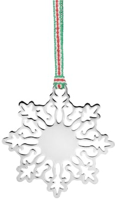 Newbridge Silverware Snowflake Christmas Tree Ornament