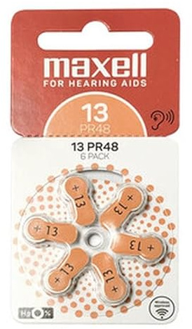 A13 hearing aid batteries with Aire-Zinc technology, ensure long-lasting performance and an exceptional listening experience, ideal for keeping your music always active.