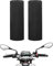 Flaconi 2PCS Empuñaduras para Manillar de Motocicleta, Puños de Manillar de Motocicleta, Espuma Antideslizante para Motocicleta, Puños Moto,Adecuadas para Motocicletas,Bicicletas de Montaña