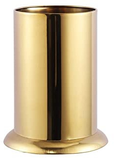 Stainless Steel Kitchen Cutlery Holder,Drink Straw Holder,Chopsticks Holder, Cooking Utensil Holder(gold-C)