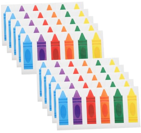 SOIMISS 60piezas Parches Autoadhesivos Forma De Crayón Para Heridas Diseño Divertido y Seguro Adultos