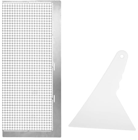 lasuroa Lineal für 5D-Diamantmalerei mit 1020 Leeren Gittern, Werkzeugsatz für Gitter aus Edelstahlgeflecht DIY-Diamantkunsthandwerkszubehör
