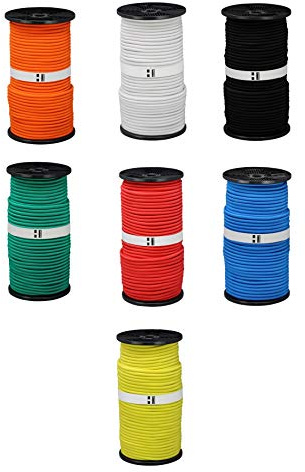 Hummelt SilverLine-Rope Expanderseil Gummiseil 10mm 10m orange
