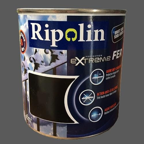 RIPOLIN Protection Extrême Fer Gris métallisé 0,5 L