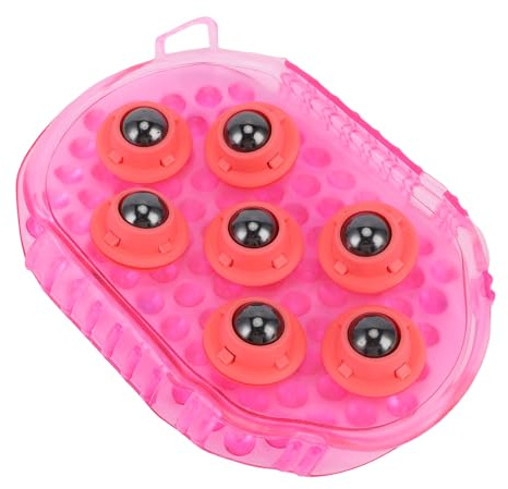 Anti-Cellulite Massagehandschuh mit Edelstahl-Bürste 360° Schmerzlinderung Muskelschmerzen Entspannung Oberschenkel Körper Ergonomisches Design Cellulite Removal Brush Mitt