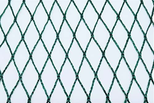 AGROFLOR Vogelschutznetz, Maschenweite 25 mm, Farbe grün, div. Größen, hoch UV-stabilisiert, reißfest, wetterfest, mehrjährig verwendbar, Gewicht ca. 27 g/m² (4 x 25 m)