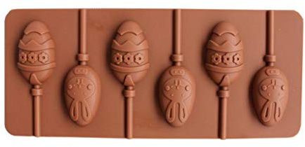 Ostern Pralinenform Silikon Ostern Silikon Schokoladenformen Silikonform Osterbackform Silikon für Schokolade, Süßigkeiten, Osterei Silikon Schokolade Süßigkeiten Backformen (d-Coffee, One Size)