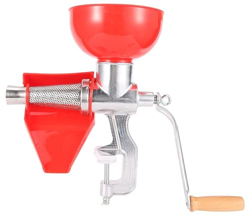 Manual Juicer, Lemon Squeezer Fruit Scratter Pulper Juicer Machine, Thick Manual Tomato Sauce Maker Lemon Squeezer for Vegetables Tomato Fruits