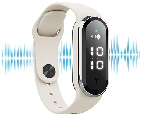 Ultrason Anti Moustique Bracelet Répu lsif Bracelet Anti Mouches, Ultrasonique Anti Moustiques Montre Intelligent Electronique Anti Moustique Bandes Charge USB Etanche Pour Enfant Adultes