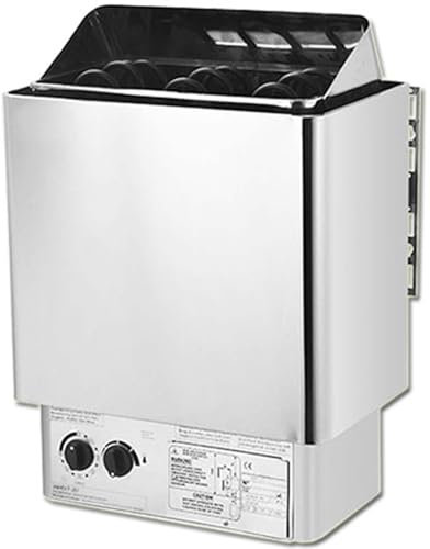 Riscaldatore elettrico per sauna, in acciaio inox, 3-9 KW, 220 V, per bagno a vapore secco, stufa elettrica per sauna e doccia spa