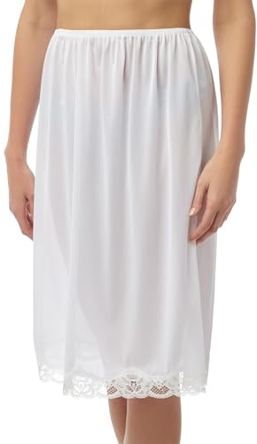 Slumber Hut Womens 24 Waist Slip MR01788 White 24-26