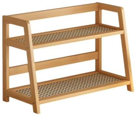 Two Tier Storage Rack for Desk Organizer And Display