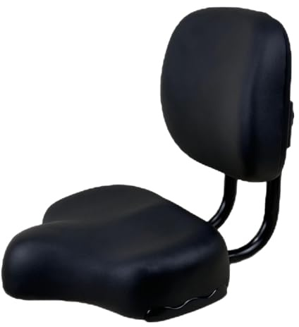 F Fityle Sedile per Bici con Schienale di Ricambio, Imbottitura in Morbida Schiuma, Design ergonomico, Cuscino per Sedile Bici Confortevole e Ammortizzante di