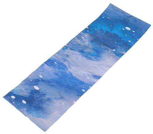 Milisten Grip - Nastro antiscivolo in carta vetrata per skateboard, 4 ruote e longboard, adesivo resistente all'acqua, motivo colorato, accessorio adesivo per monopattino e skatepark,
