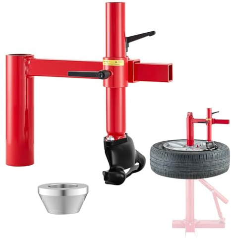 VEVOR Tête de Canard du Démonte Pneu avec Cône Argenté, Tête Opérante pour Changeur de Pneu pour Pneumatique 406-533 mm, Adaptateur Outil de Montage et de Démontage pour Voitures SUV Camions Quads