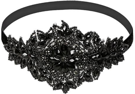 Gatuida Décoration Capillaire en, Bandeau Fascinateur pour Femme, Serrage-Tête Confortable à Porter, pour Mariages et Bals de Promo