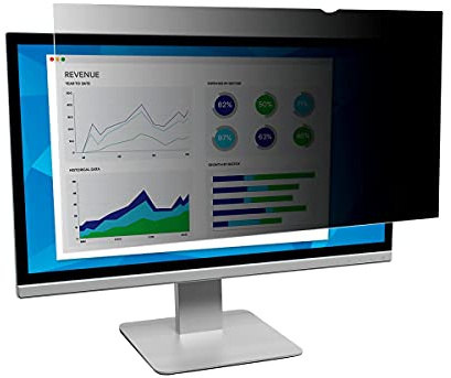 3M Blickschutzfilter PF430W9B für Widescreen Monitor mit 109,22cm 43Zoll 16:9, Schwarz