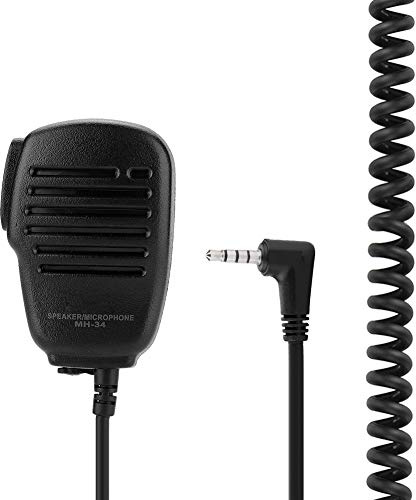 VBESTLIFEFunkgerät Lautsprecher Mikrofon, Handheld Mikrofon kompatibel mit Vertex für Polizei, Armee, Diskotheken, Bars usw.