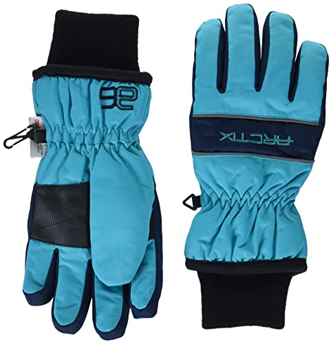 Arctix Kids Whiteout Insulated Ski Gloves, Bluebird, Large